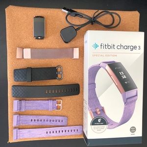 Fitbit Charge 3 Special Edition Rose Gold +3 bands